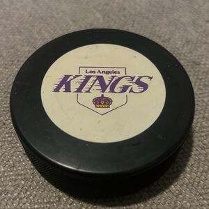 Vintage Los Angeles Kings NHL Official Hockey Game Puck